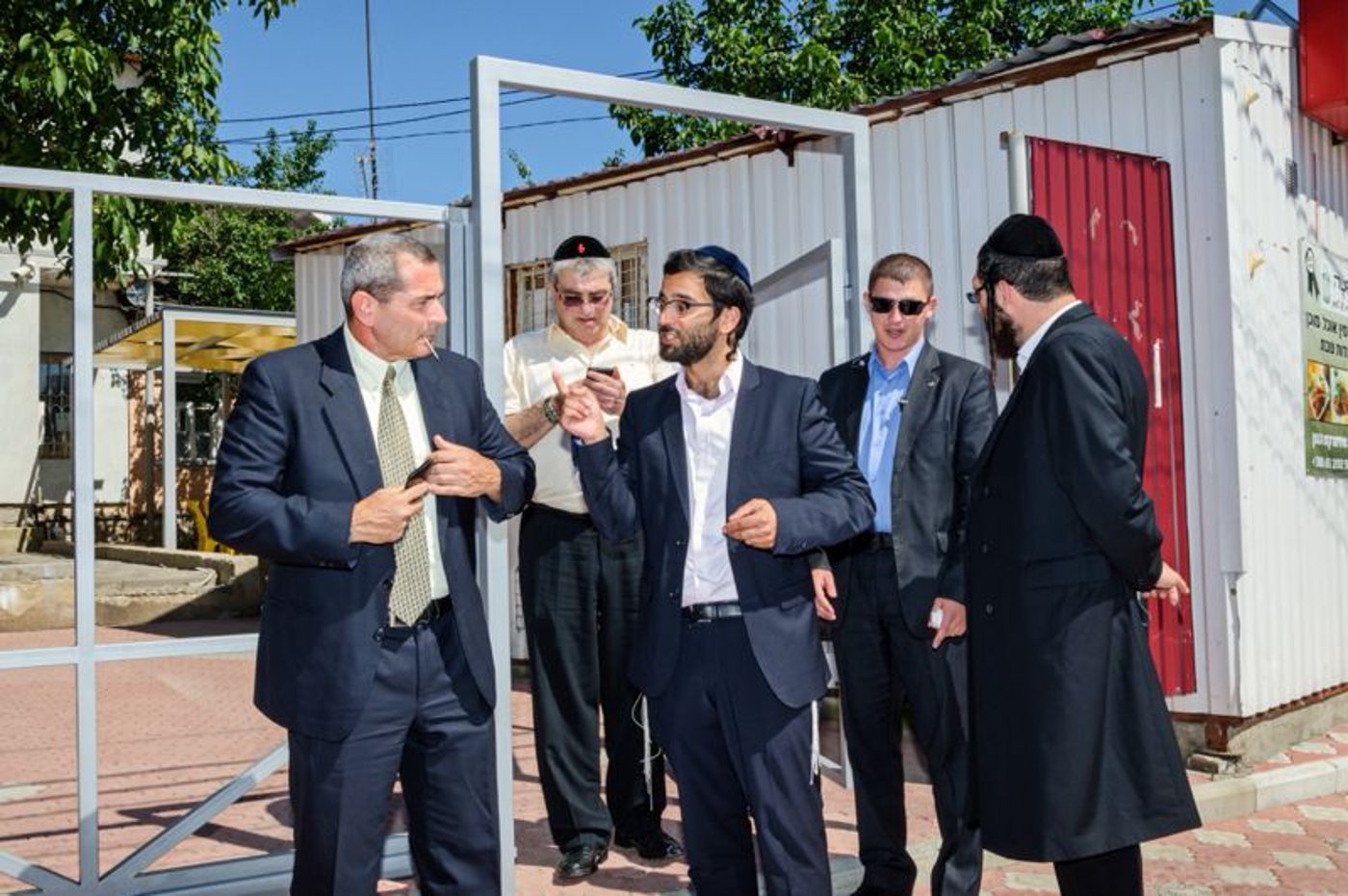 שגריר ישראל באוקראינה ביקר באומן