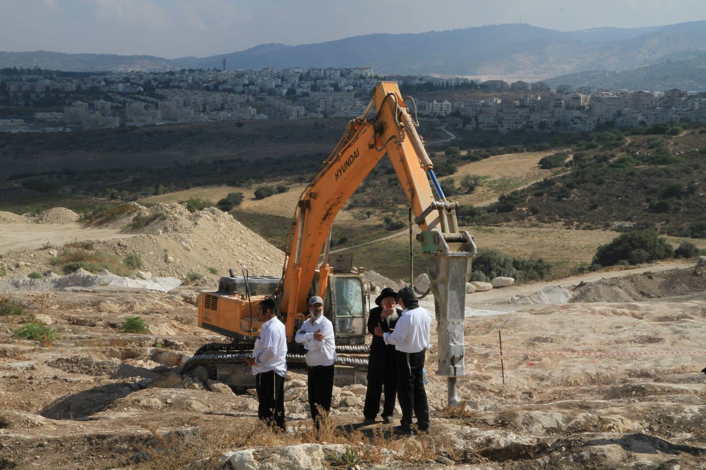 מאבק הבניה בבית שמש: 100 מפגינים, 19 עצורים