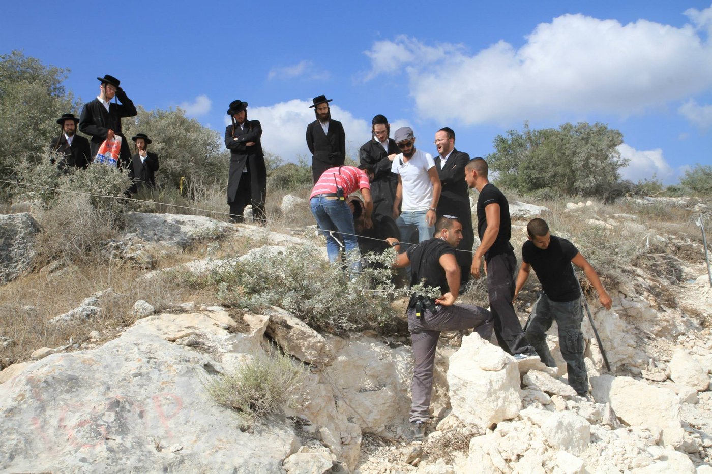 מאבק הבניה בבית שמש: 100 מפגינים, 19 עצורים