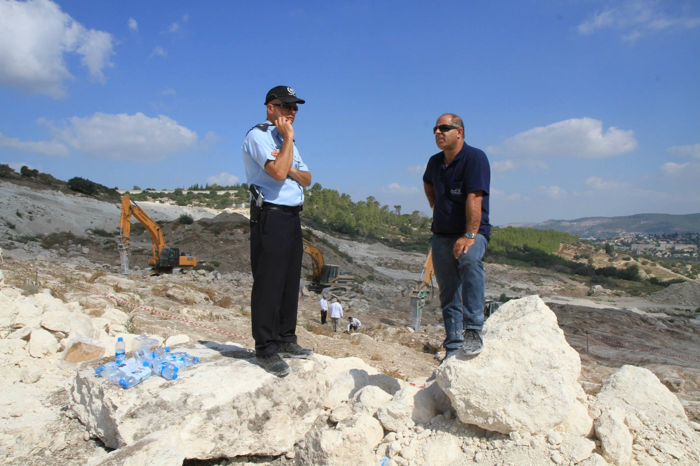 מאבק הבניה בבית שמש: 100 מפגינים, 19 עצורים