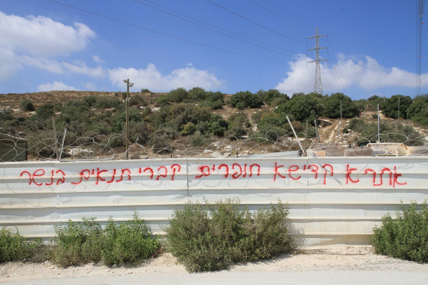 מאבק הבניה בבית שמש: 100 מפגינים, 19 עצורים