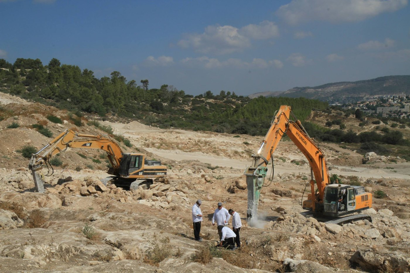 מאבק הבניה בבית שמש: 100 מפגינים, 19 עצורים