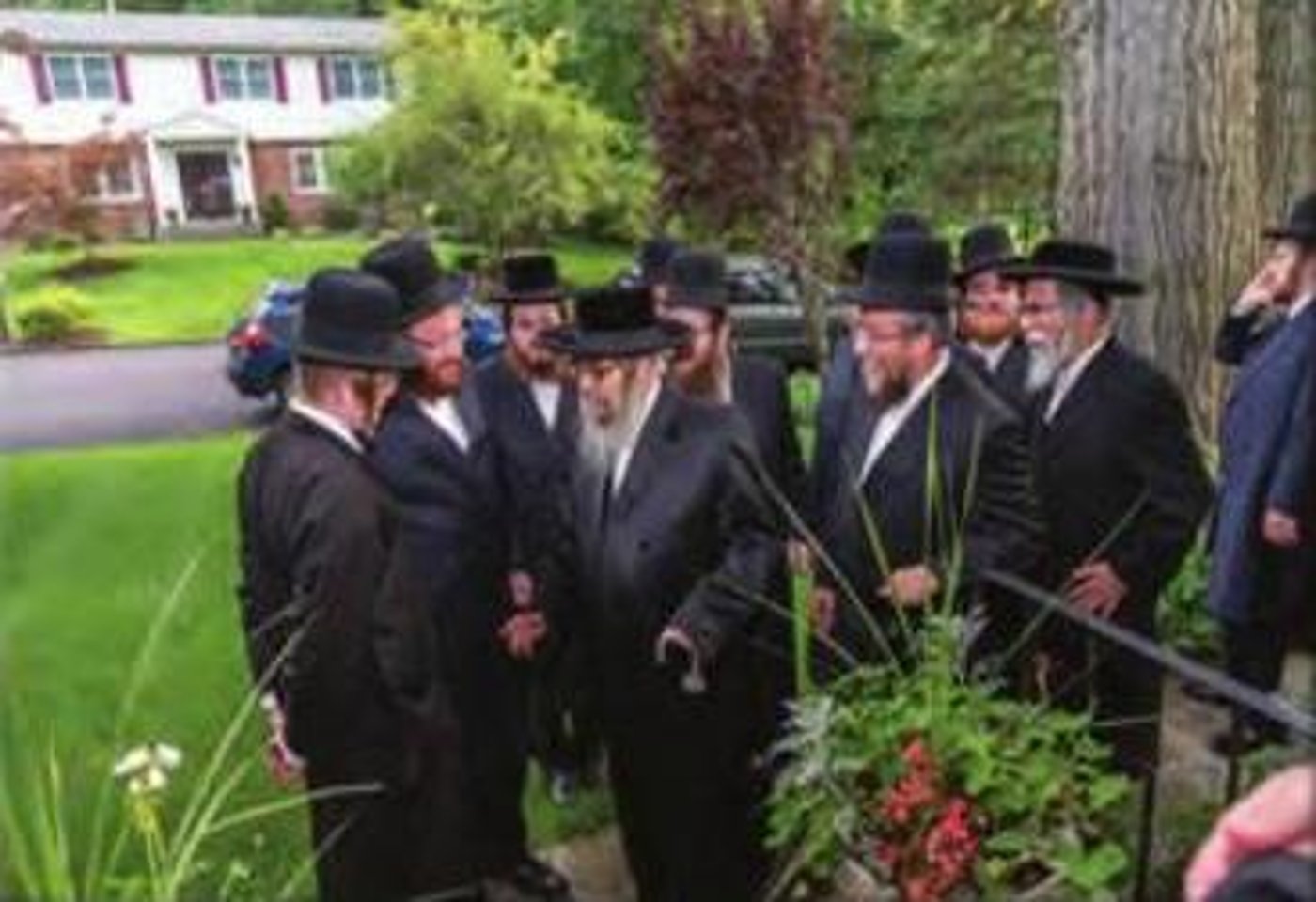 צפו: האדמו"ר מסאטמר בבית הנגיד