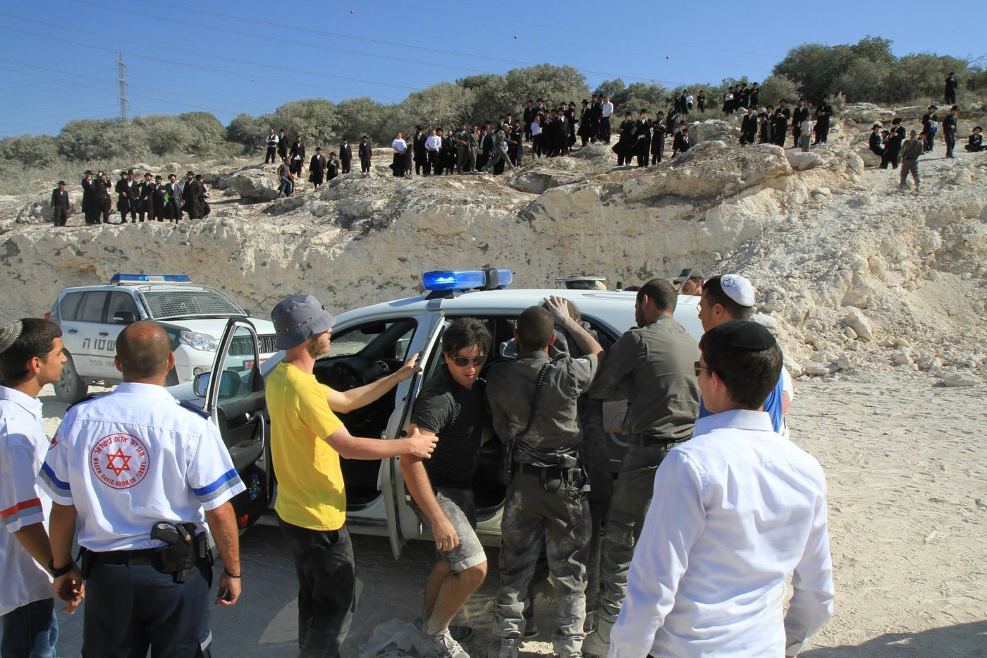 בית שמש: יום נוסף של הפגנות במתחם גולובנציץ' • וידאו וגלריה