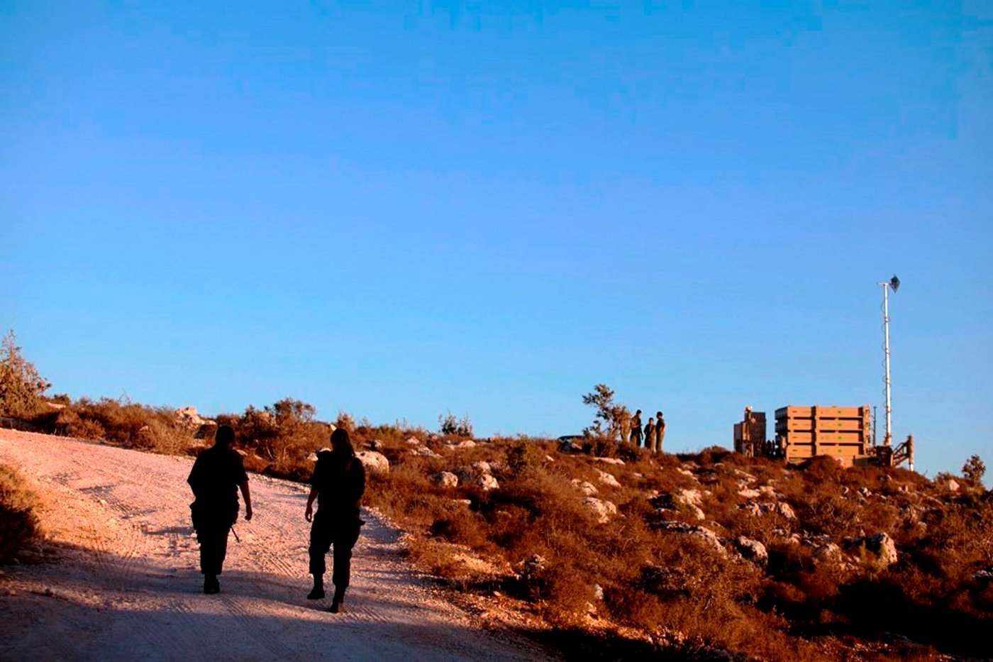 צפו בתמונות: מערכת "כיפת ברזל" בירושלים