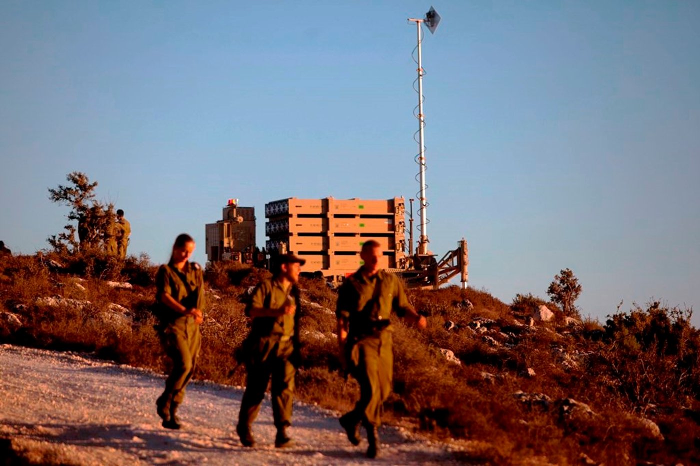 צפו בתמונות: מערכת "כיפת ברזל" בירושלים
