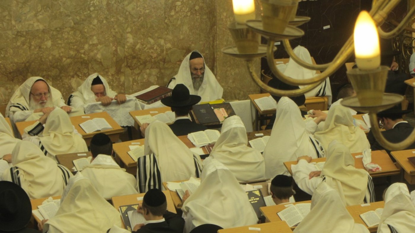 צפו בגלריה: 'נעילה' בישיבת פוניבז'