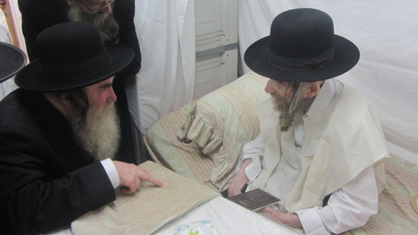 ביקורי החג של הרב מרדכי גרוס • גלריה