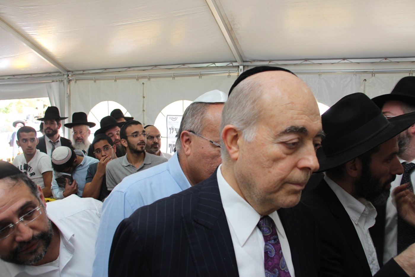 פותחים שבוע בלי מרן הרב עובדיה יוסף • גלריה מהאוהל