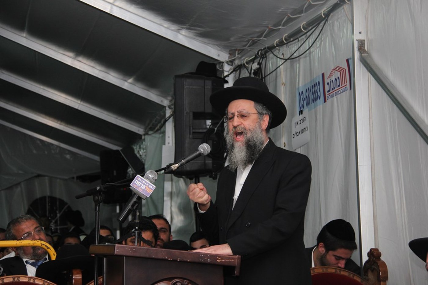 פותחים שבוע בלי מרן הרב עובדיה יוסף • גלריה מהאוהל