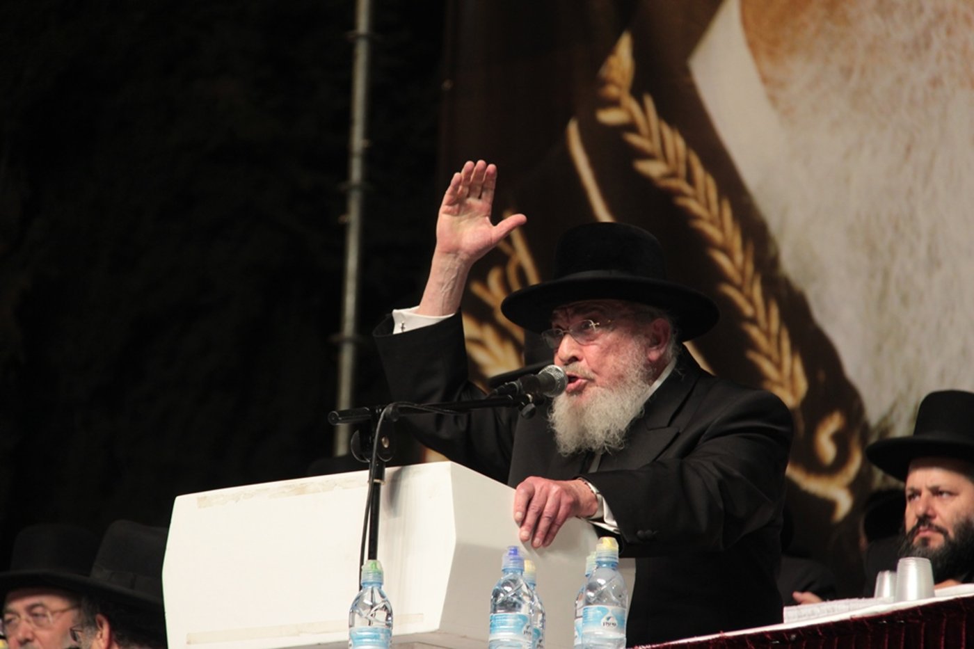 עצרת הרבבות לזכרו של הרב עובדיה • צפו