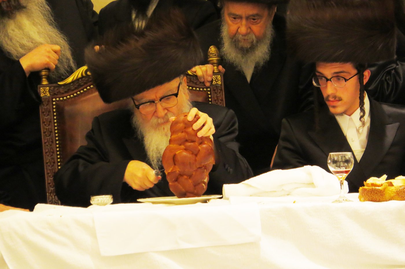 שבע ברכות לנכדי האדמו"רים מויז'ניץ ומסקווירא • גלריה