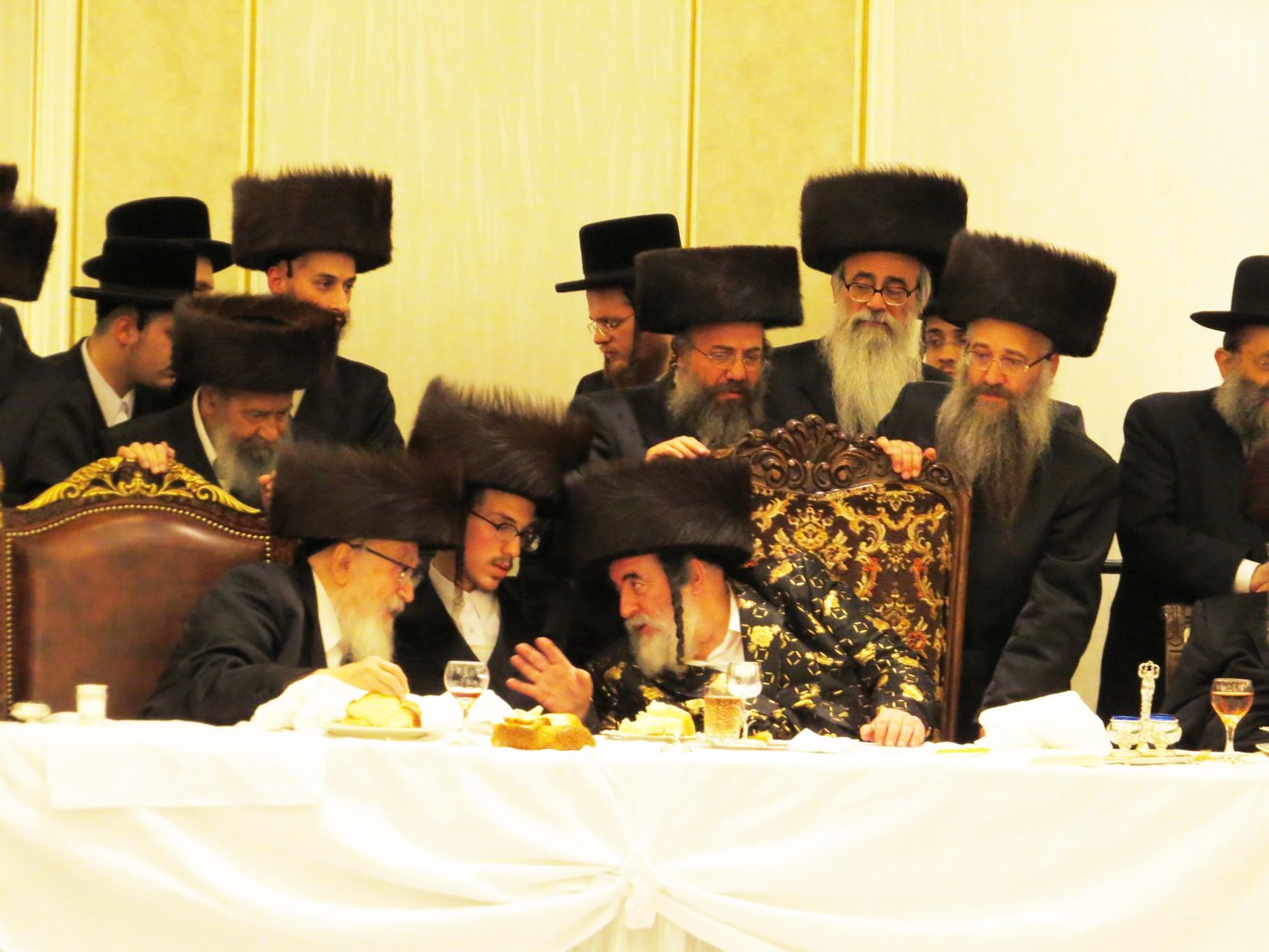 שבע ברכות לנכדי האדמו"רים מויז'ניץ ומסקווירא • גלריה
