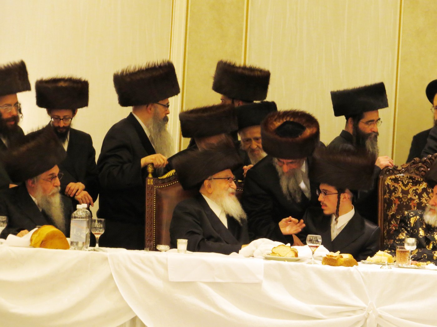 שבע ברכות לנכדי האדמו"רים מויז'ניץ ומסקווירא • גלריה