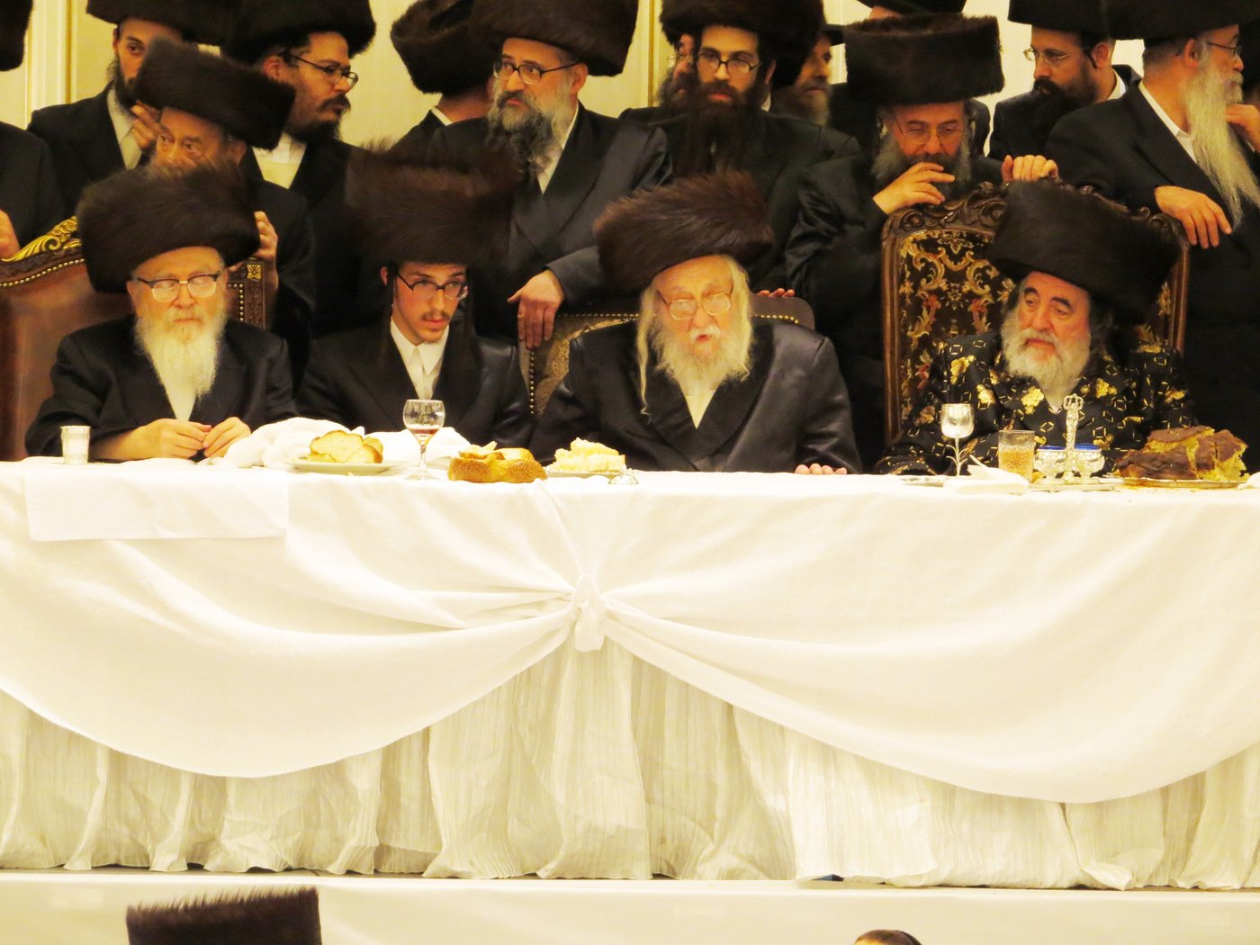 שבע ברכות לנכדי האדמו"רים מויז'ניץ ומסקווירא • גלריה