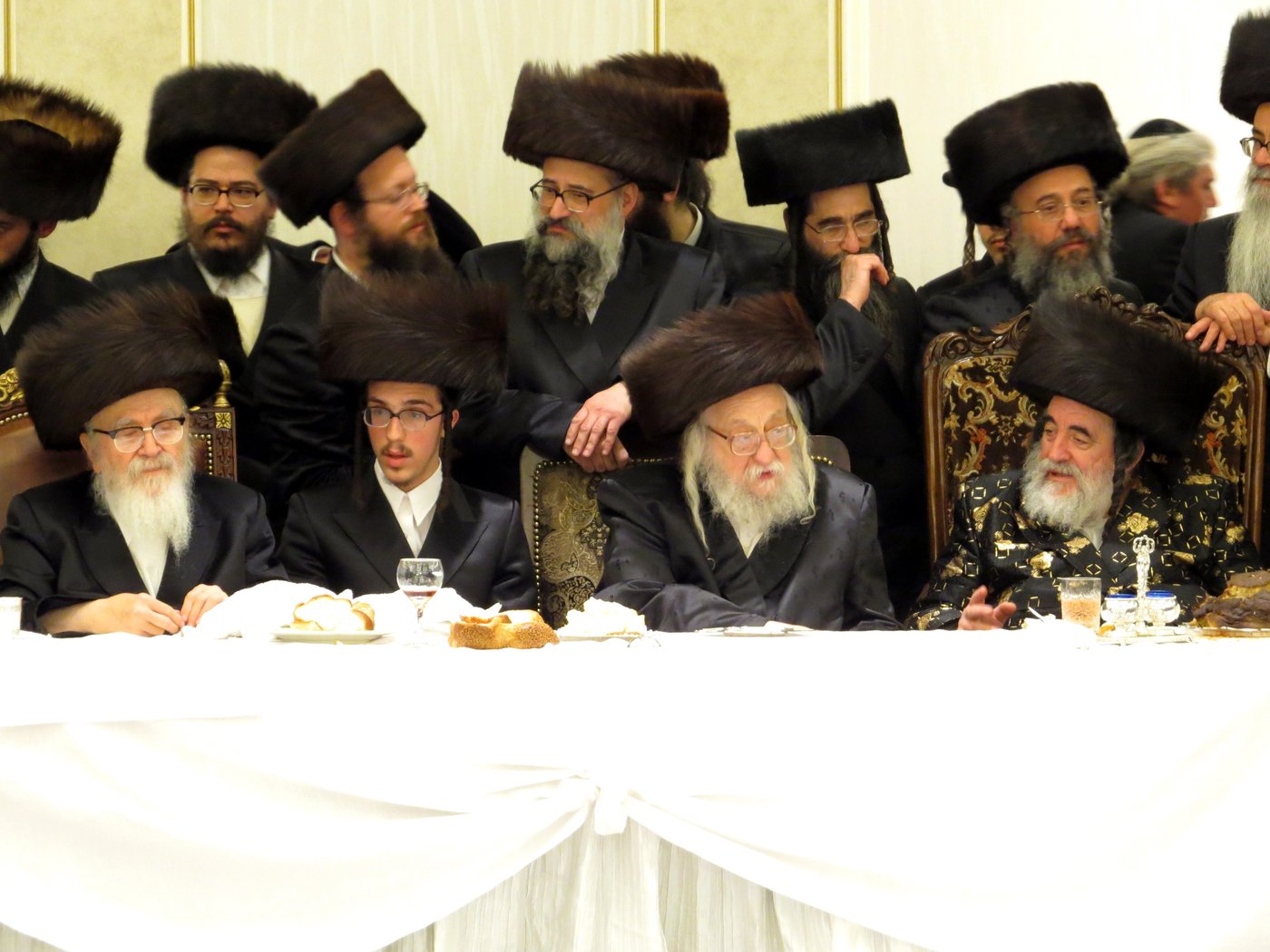 שבע ברכות לנכדי האדמו"רים מויז'ניץ ומסקווירא • גלריה