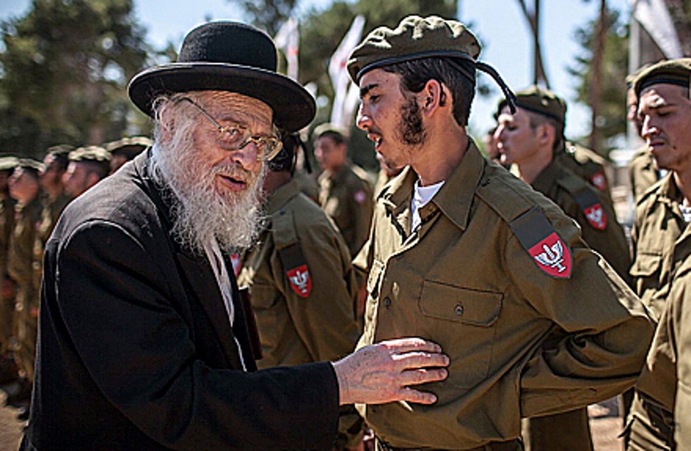 חיילים בנח"ל החרדי. ארכיון