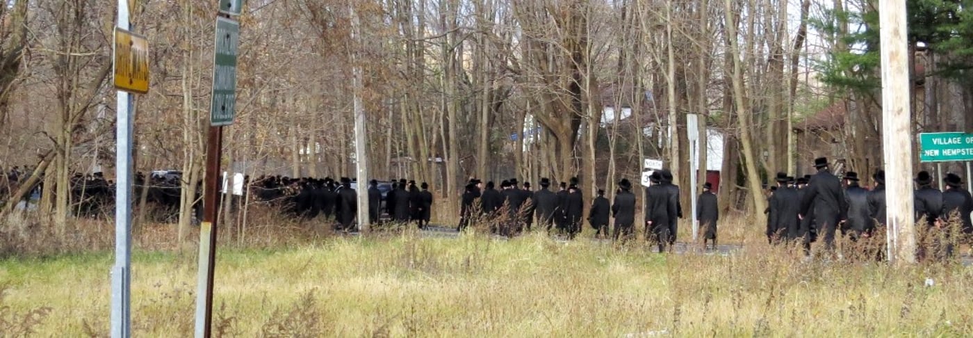 תיעוד דומע: הלווית נינת האדמו"ר מויז'ניץ מונסי