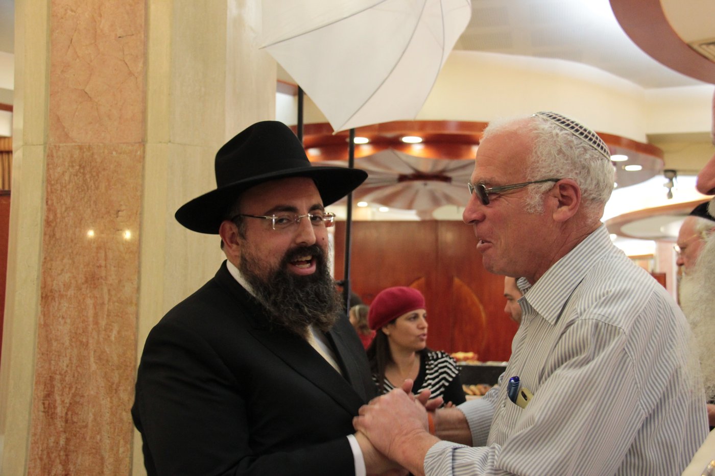 אורי אריאל ואבי הבן