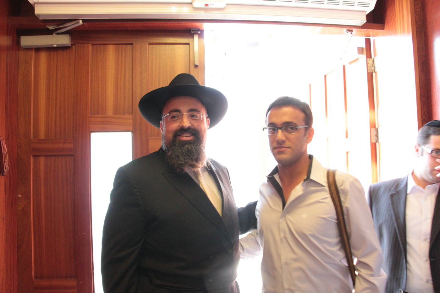 עופר חדד ואבי הבן