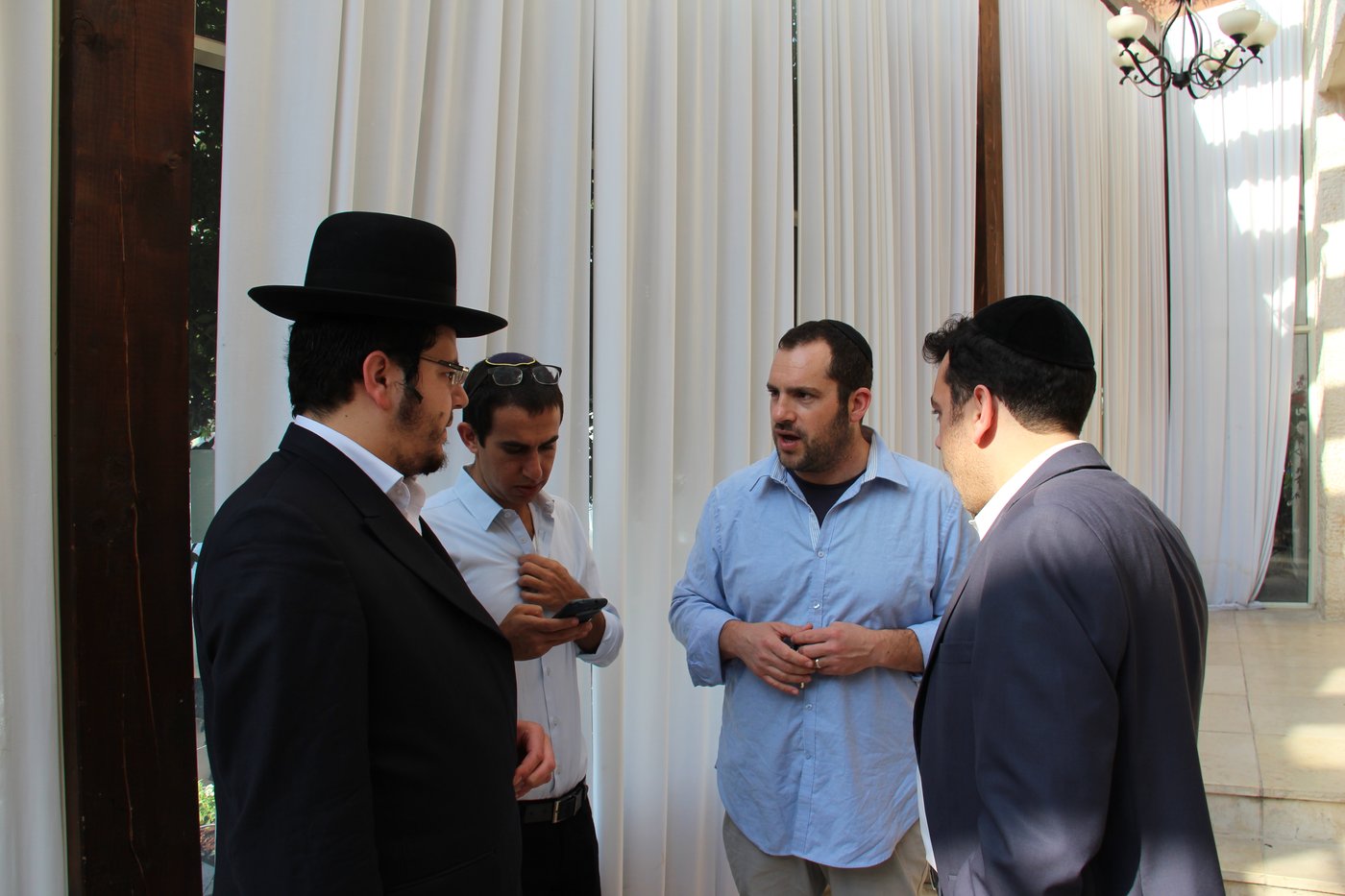 יעקב בצלאל, יאיר אטינגר, עקיבא נוביק ואריה ארליך