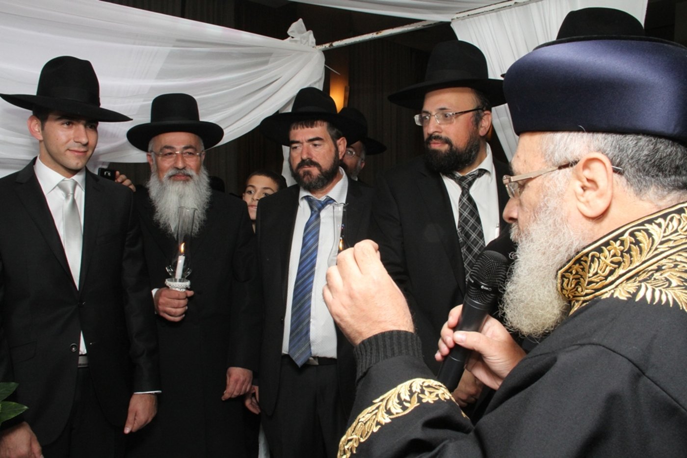 גלריה: מיכאל מימון נהגו של הראשל"צ הגר"י יוסף התחתן
