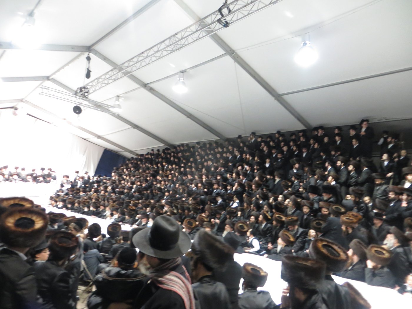 האדמו"ר מויז'ניץ בלונדון • גלריה