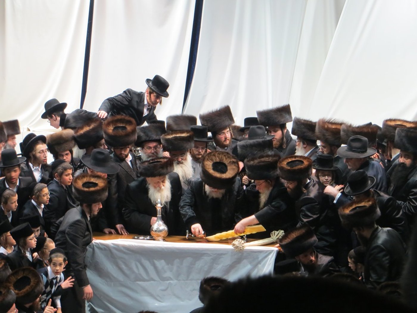 האדמו"ר מויז'ניץ בלונדון • גלריה