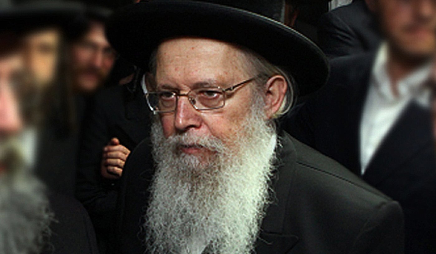 האדמו"ר מסלונים, לא ישתתף במסע
