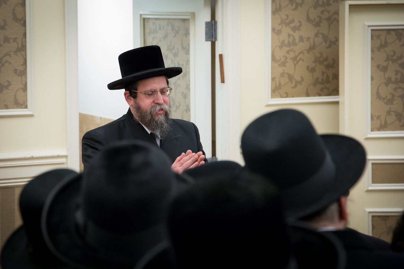 בורו פארק: קבלת פנים לאדמו"ר מבויאן