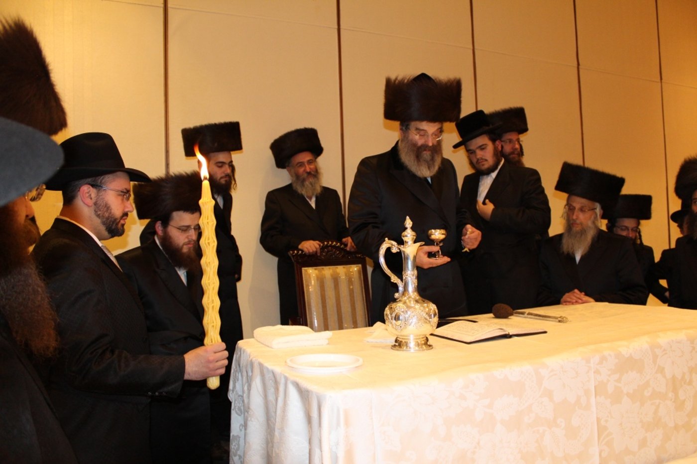 האדמו"ר מסאדיגורא בשבת בקונטיקט בארה"ב