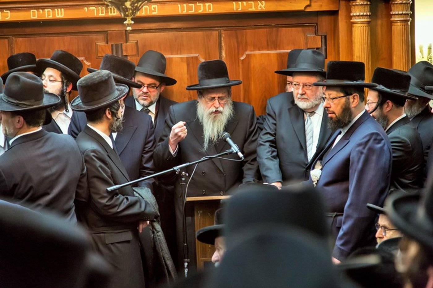 גלריה: בורו פארק ליוותה את הגאון רבי אברהם חיים שפיצר למנוחות