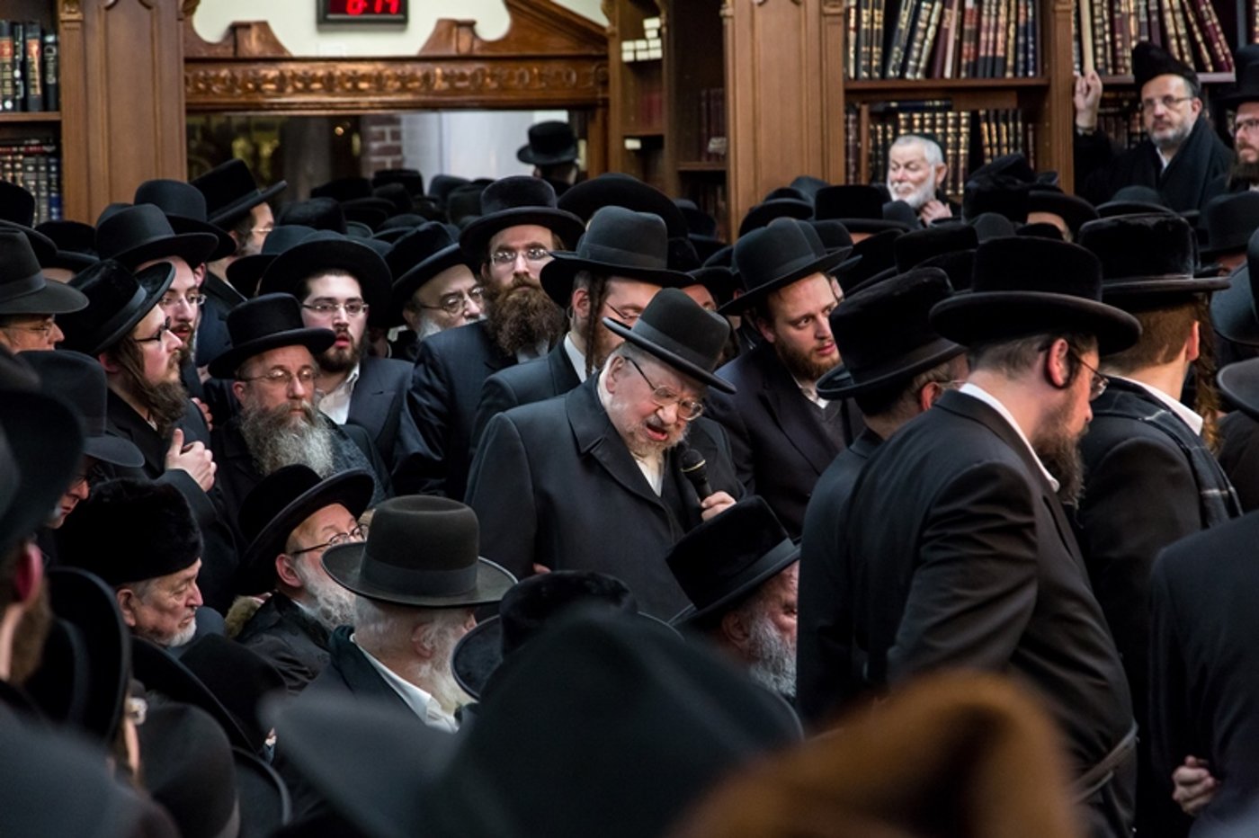 גלריה: בורו פארק ליוותה את הגאון רבי אברהם חיים שפיצר למנוחות