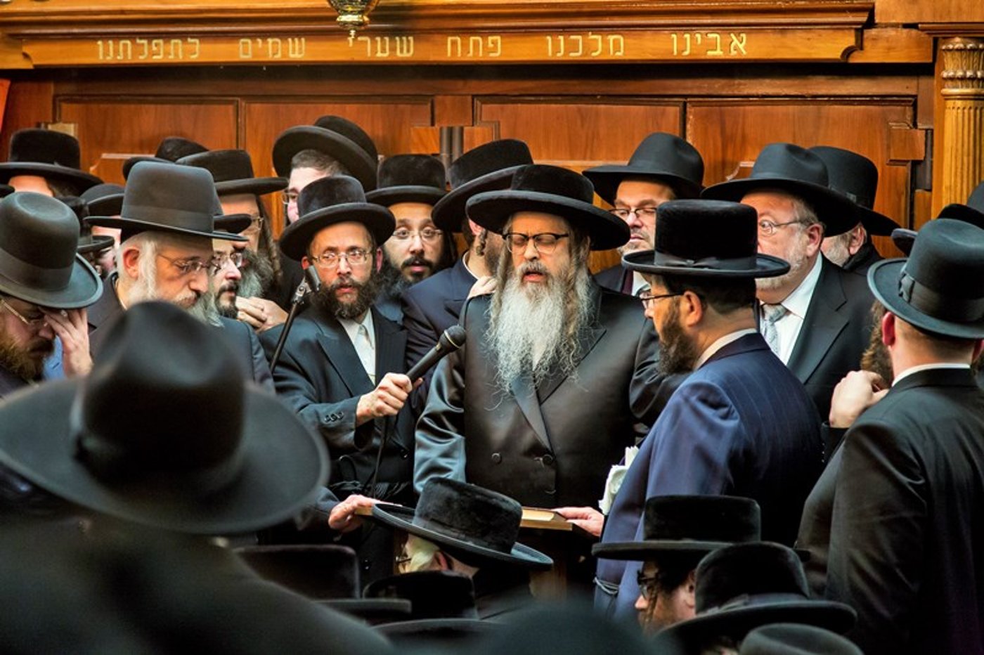גלריה: בורו פארק ליוותה את הגאון רבי אברהם חיים שפיצר למנוחות