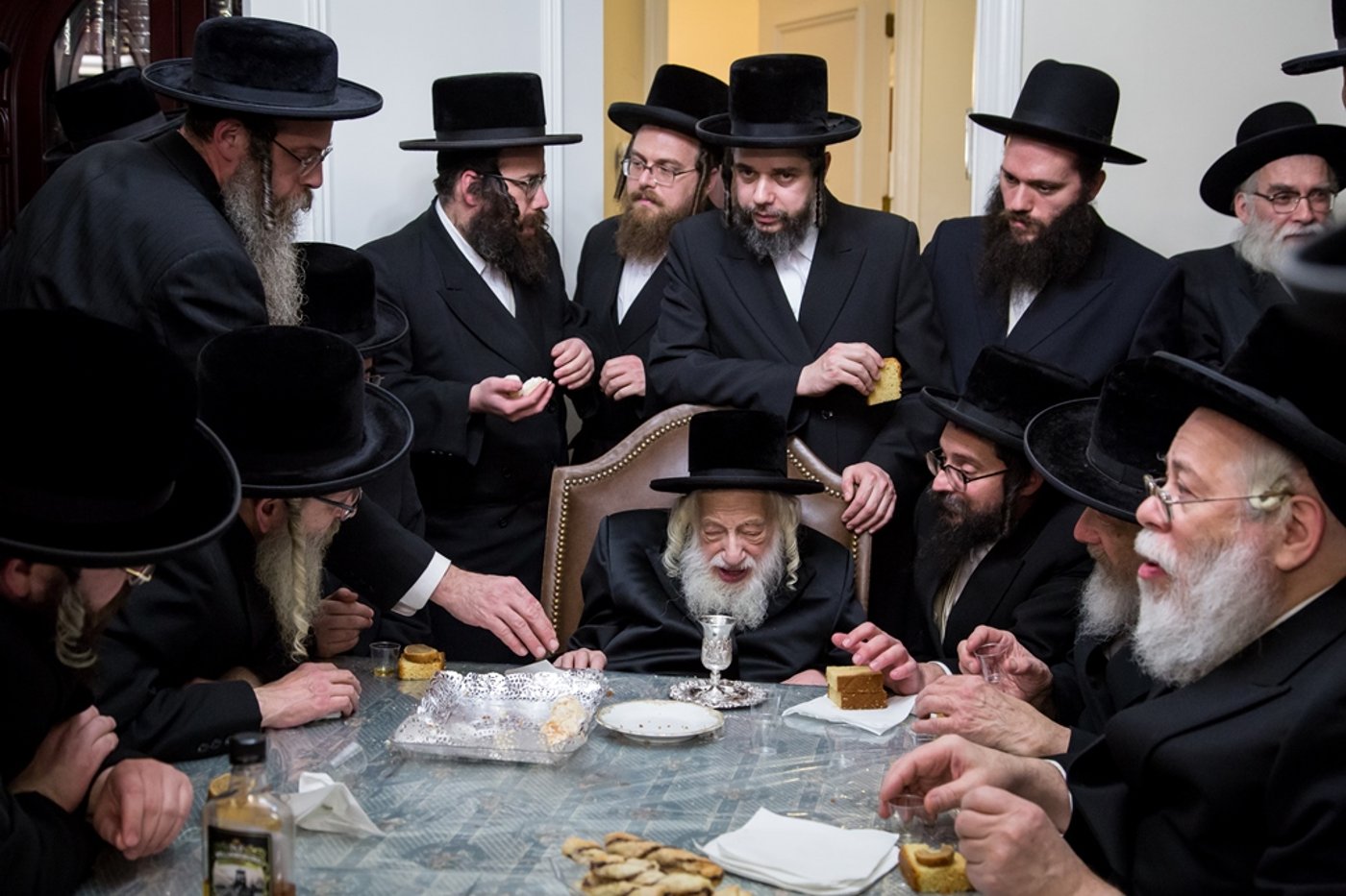 שמחת הווארט לנינת האדמו"ר מסקולען • תמונות