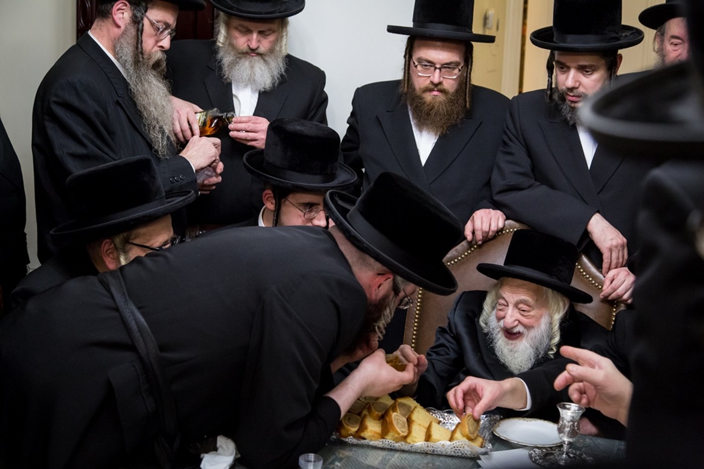 שמחת הווארט לנינת האדמו"ר מסקולען • תמונות