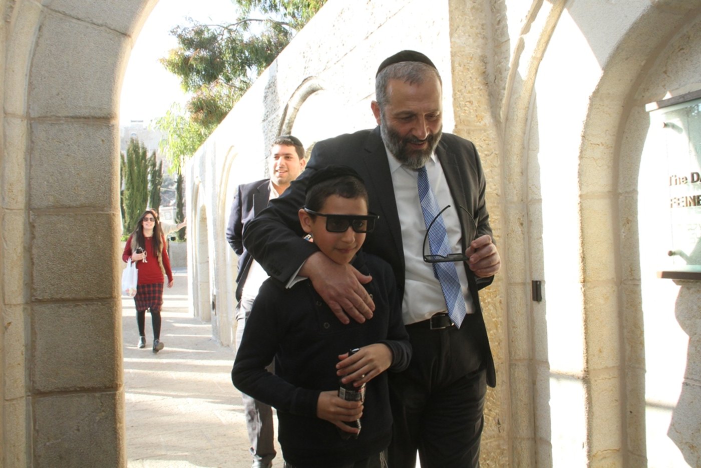 דרעי סייר בעיר דוד: "המדינה צריכה להשקיע במקום הזה כמה שיותר"