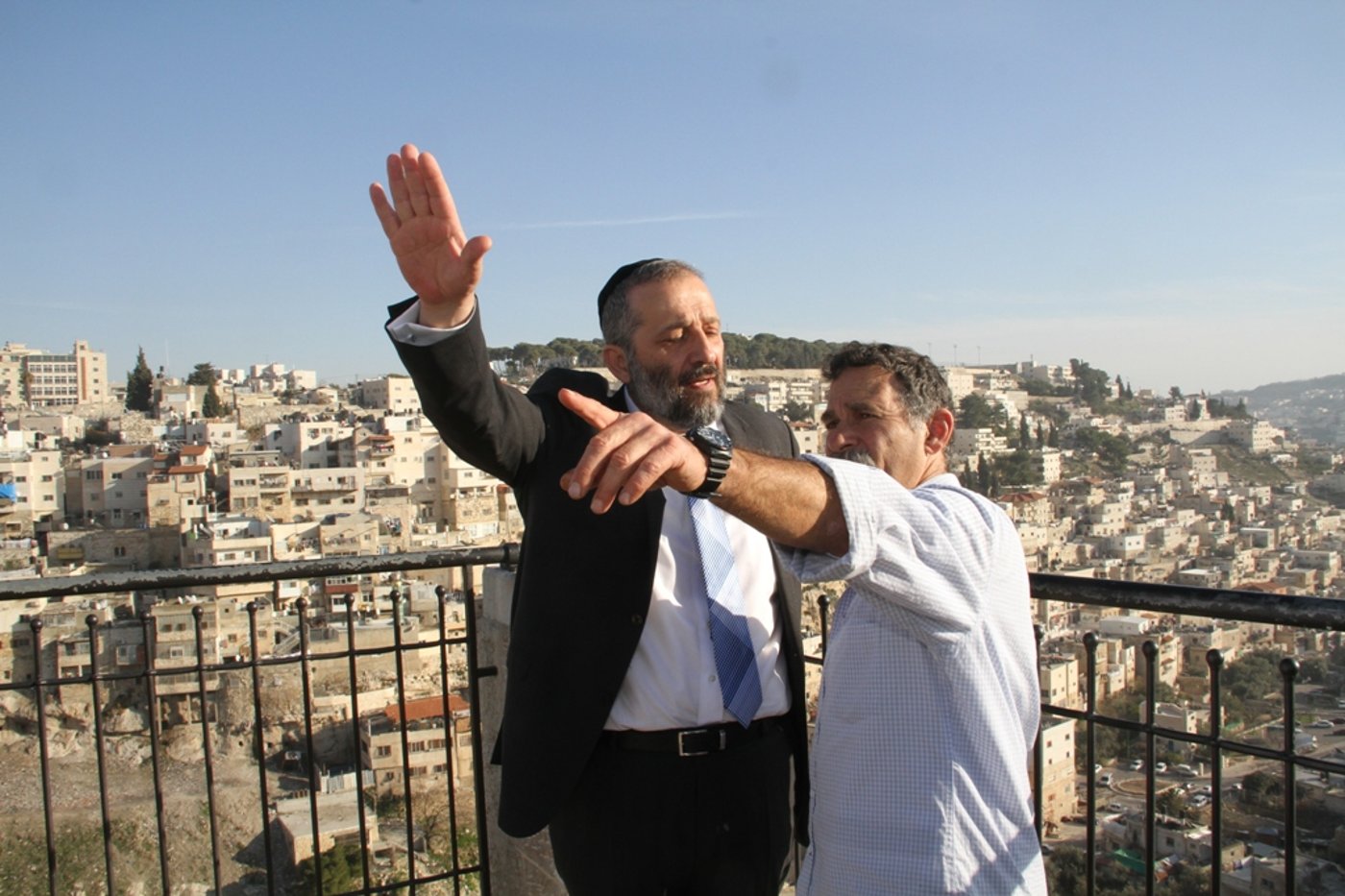 דרעי סייר בעיר דוד: "המדינה צריכה להשקיע במקום הזה כמה שיותר"