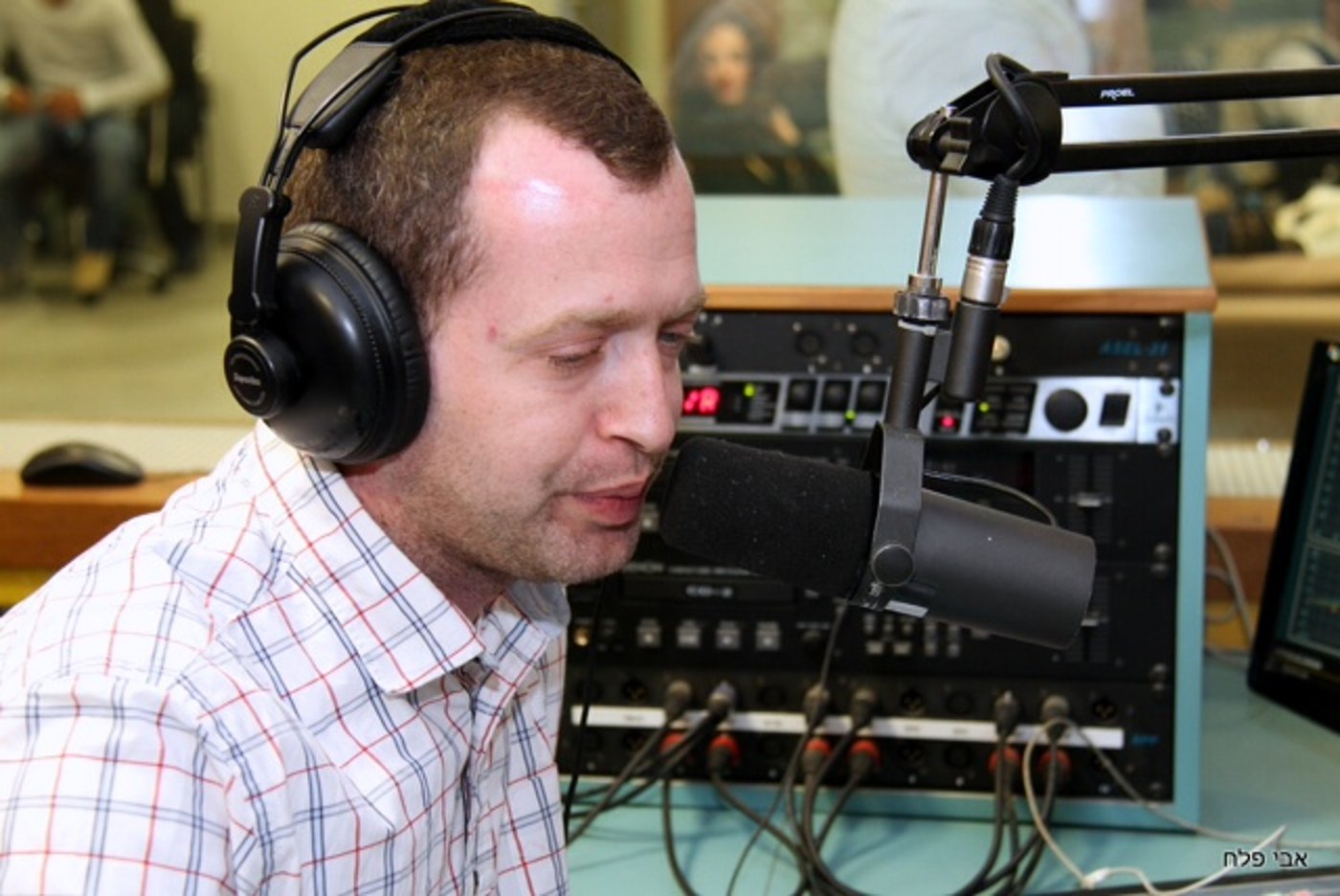גלריה: השדרן דוד חכם נפרד מרדיו "גלי ישראל"