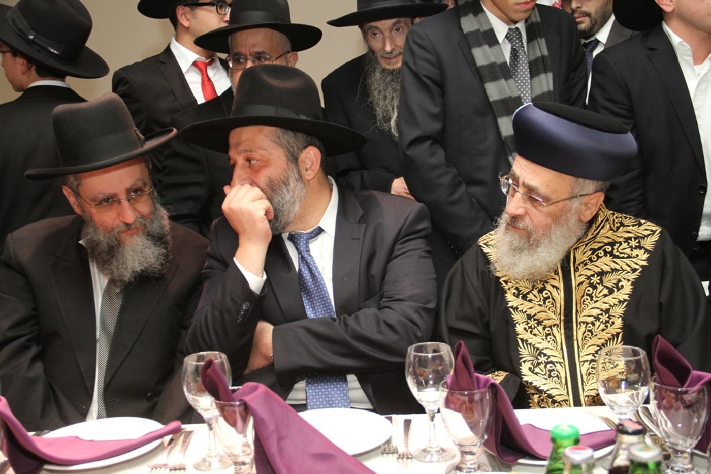 גלריה: בר מצווה לנכד הגר"י יוסף והגר"ש עמאר