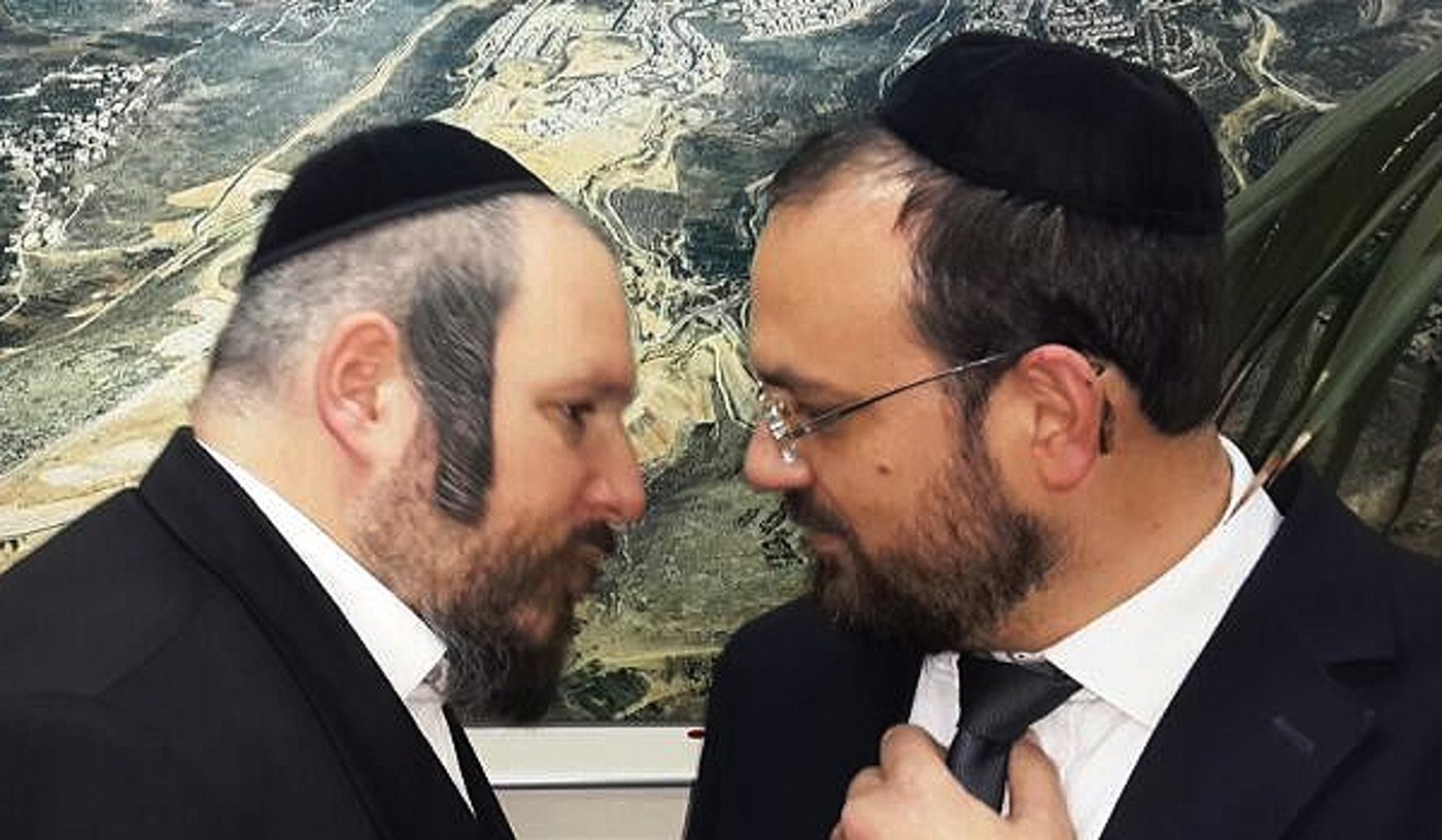 רובינשטיין עם סגנו, יצחק רביץ