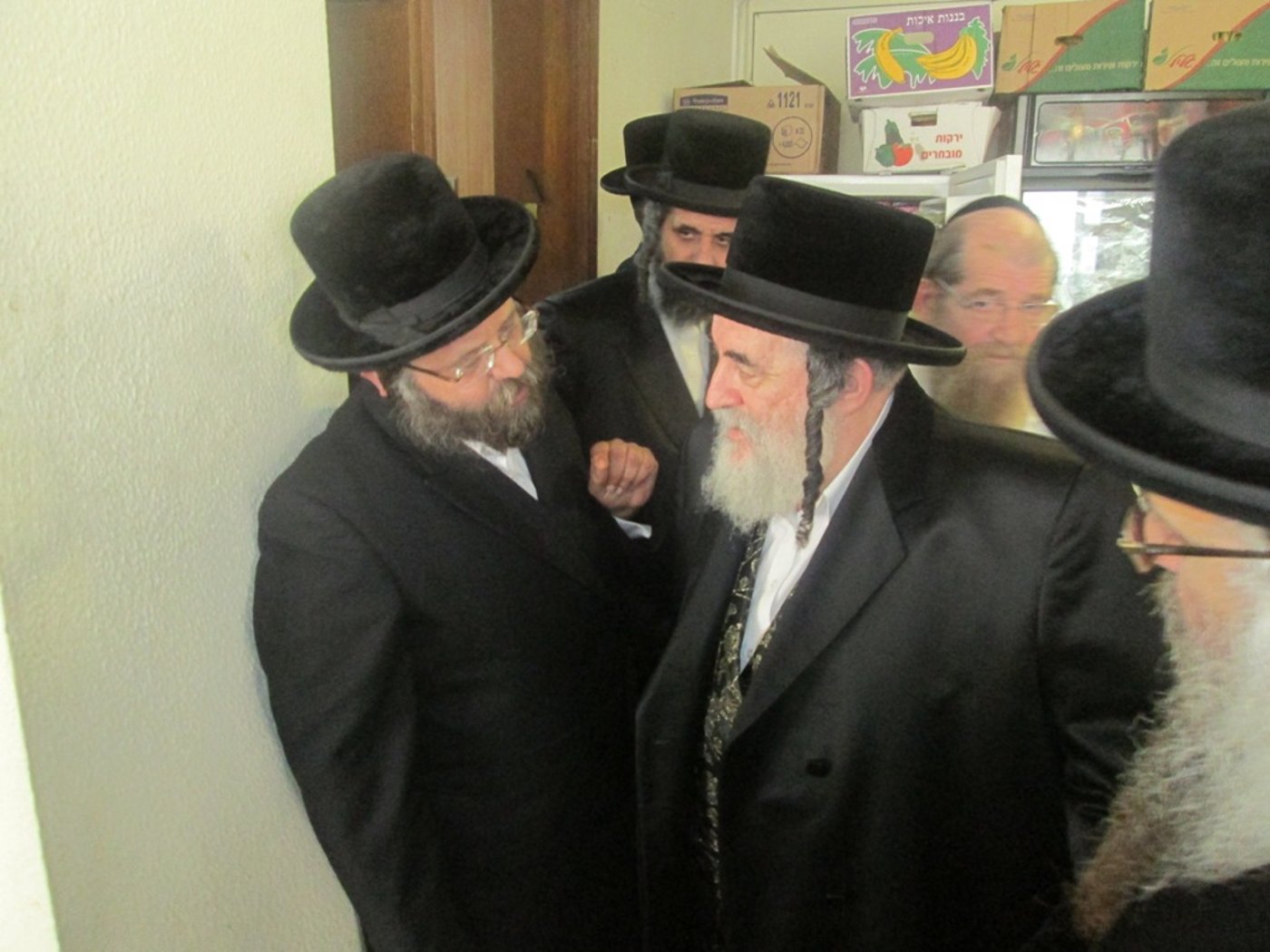 תיעוד: האדמו"ר מויז'ניץ ביקר בתל השומר