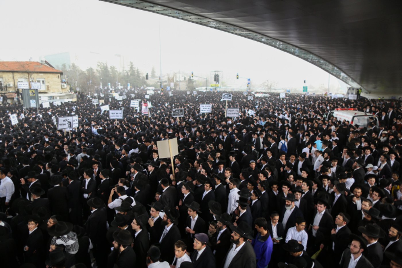 שלב אחר שלב: "עצרת המיליון" בתמונות