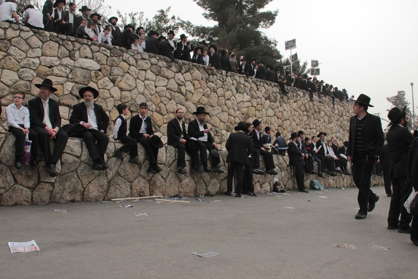מאות אלפים בירושלים: כן לעולם התורה, לא לצבא • תיעוד ענק