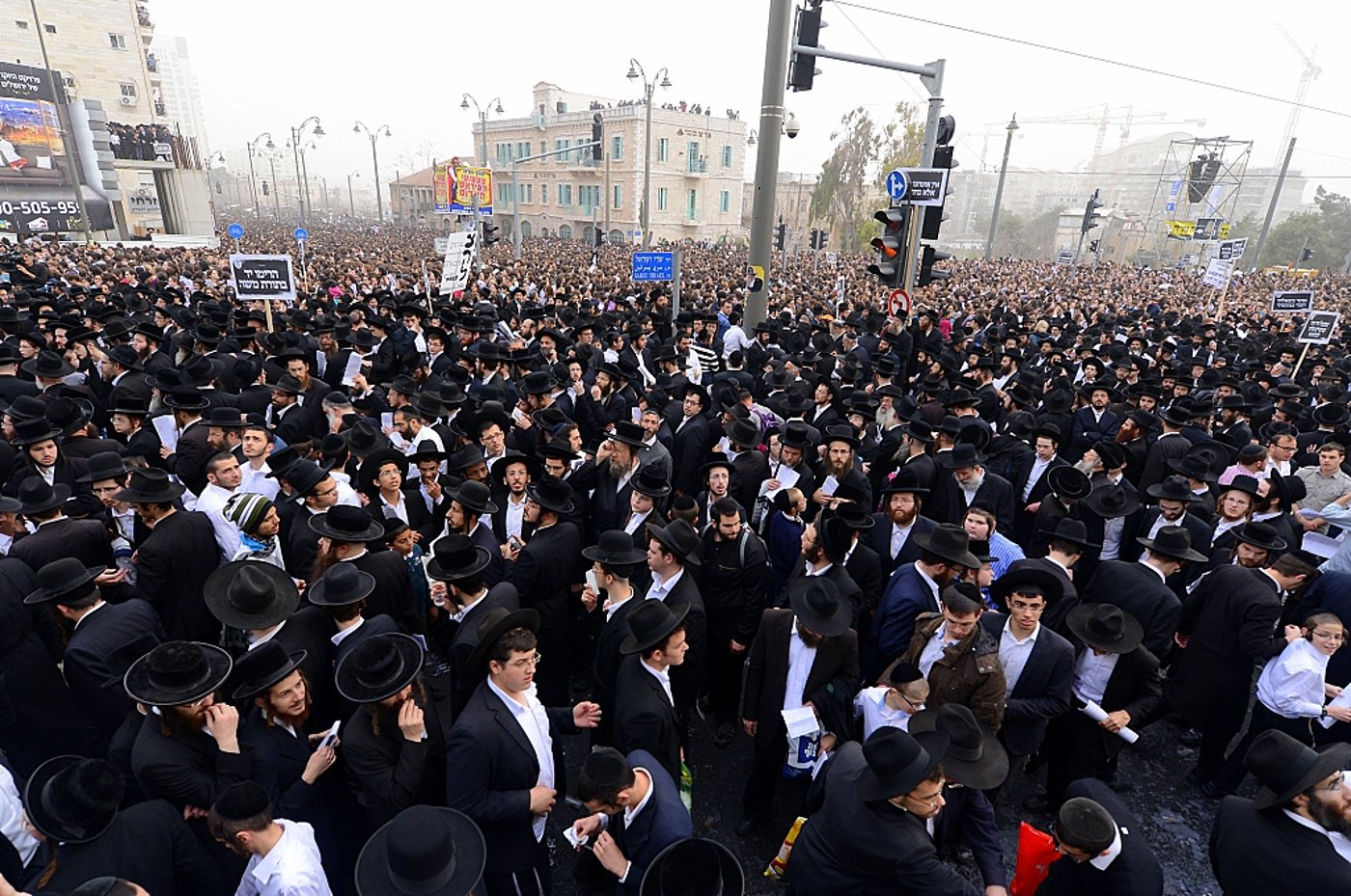 שישים ריבוא התאחדו נגד רדיפת לומדי התורה • גלריה מסכמת