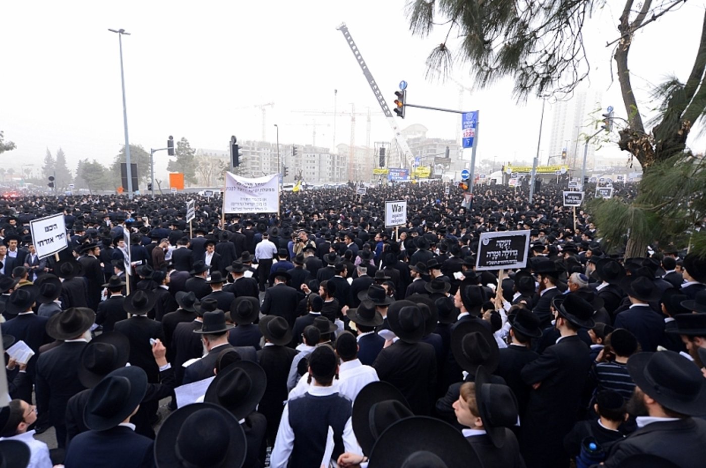 שישים ריבוא התאחדו נגד רדיפת לומדי התורה • גלריה מסכמת