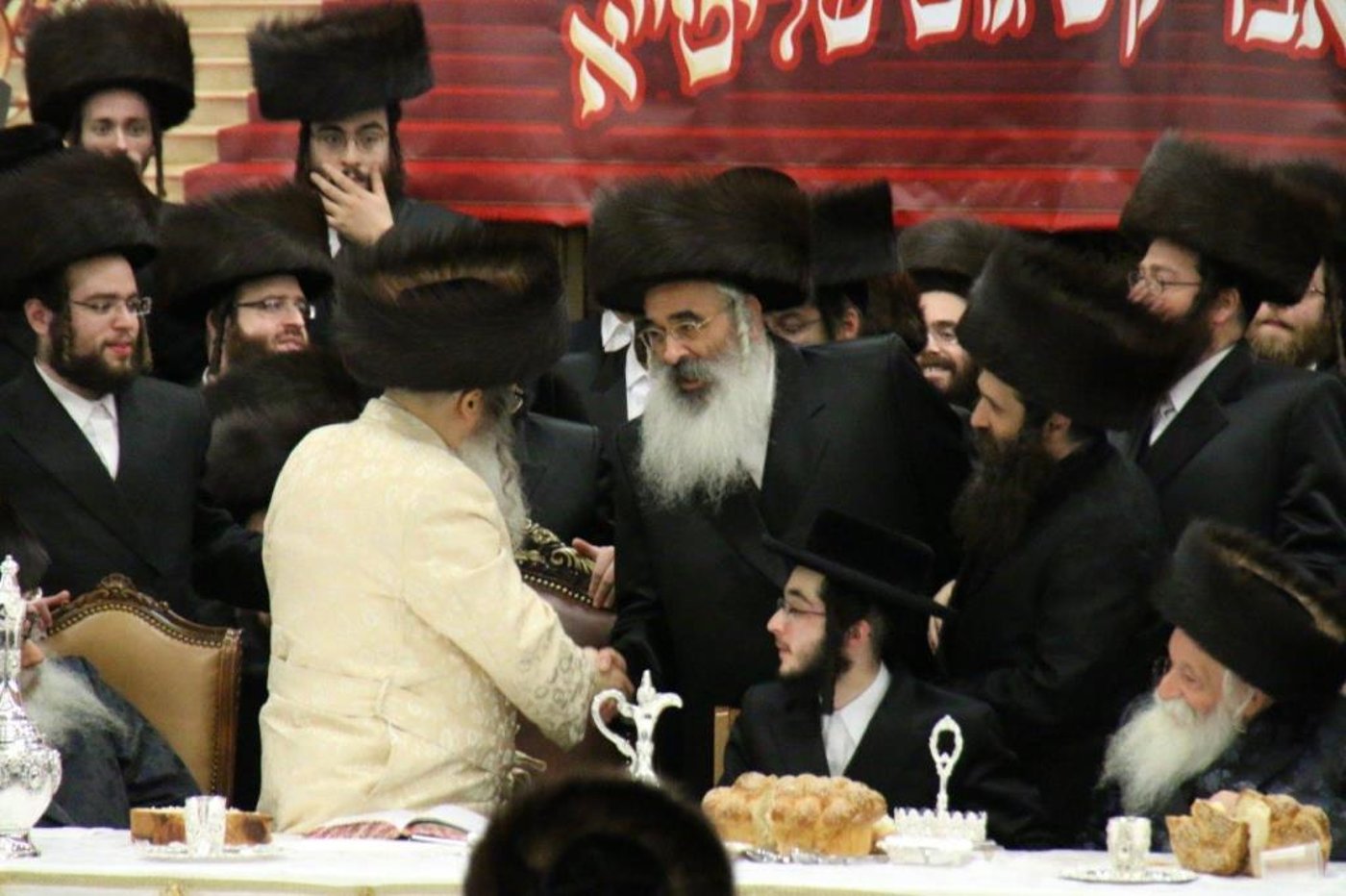גלריה: שמחת אירוסי לנכדת האדמו"ר מהרי"י מסאטמר