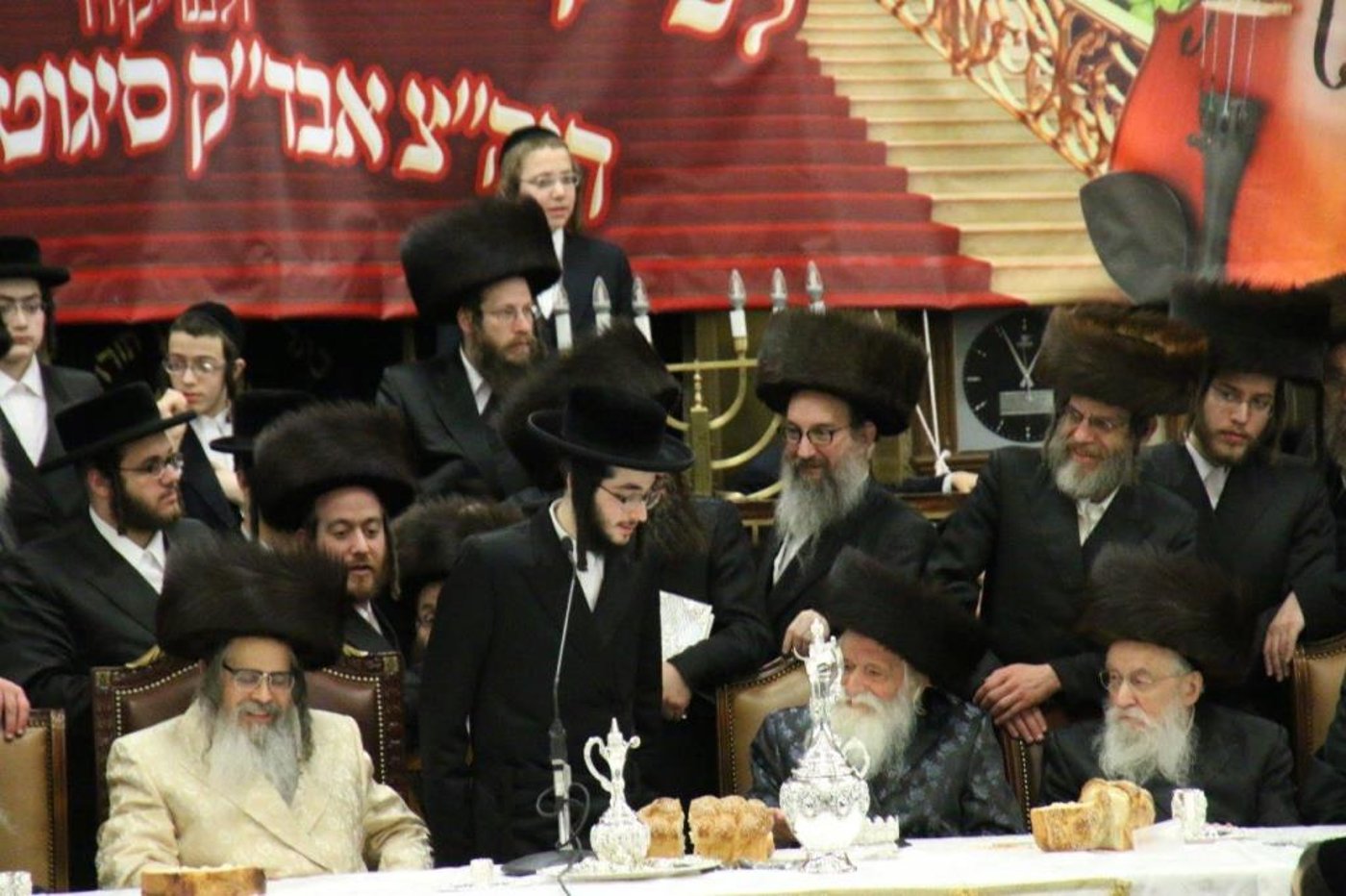 גלריה: שמחת אירוסי לנכדת האדמו"ר מהרי"י מסאטמר
