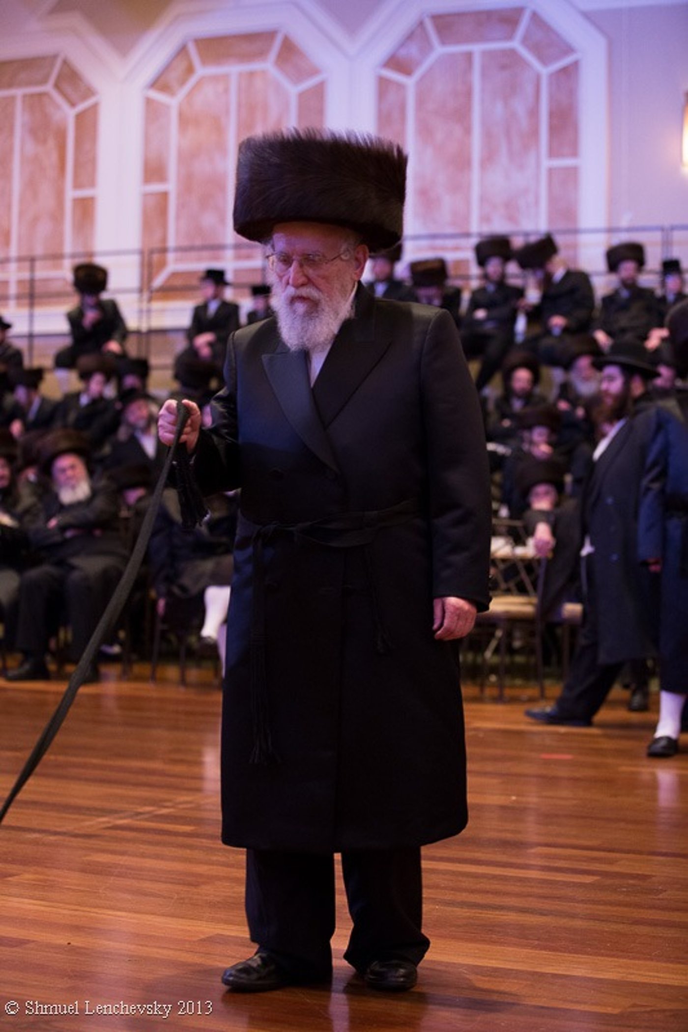 צפו בגלריה: שמחת נישואי בן האדמו"ר מדושינסקיא