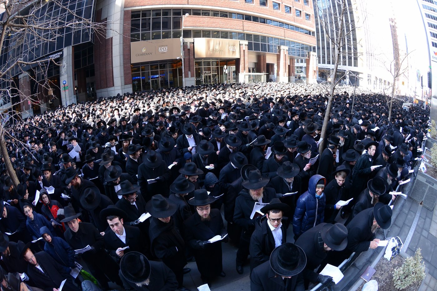 תיעוד מרהיב: העצרת במנהטן